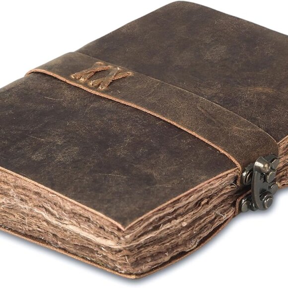 Other - Vintage Leather Journal Handmade Buffalo Non-Refillable Deckle Edge Paper – Leat